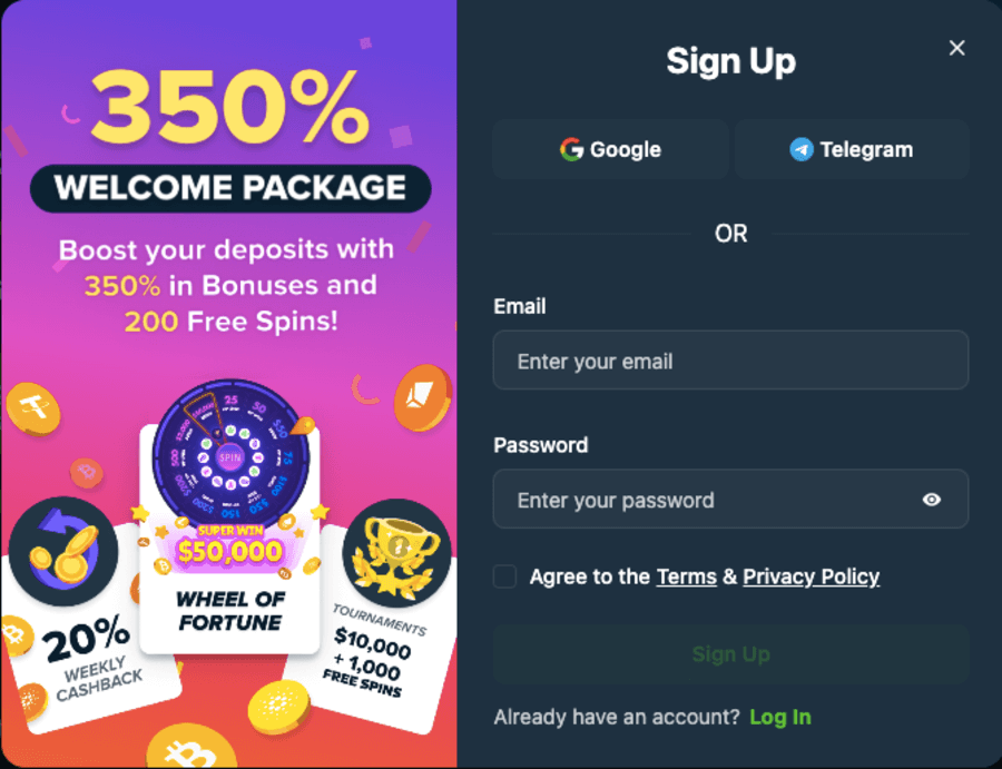 registration wild.io qatar