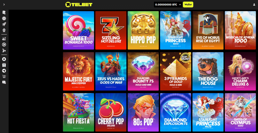 telbet slots games
