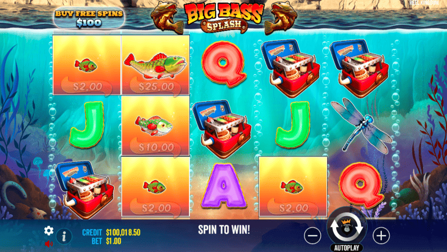 big bass splash gameplay