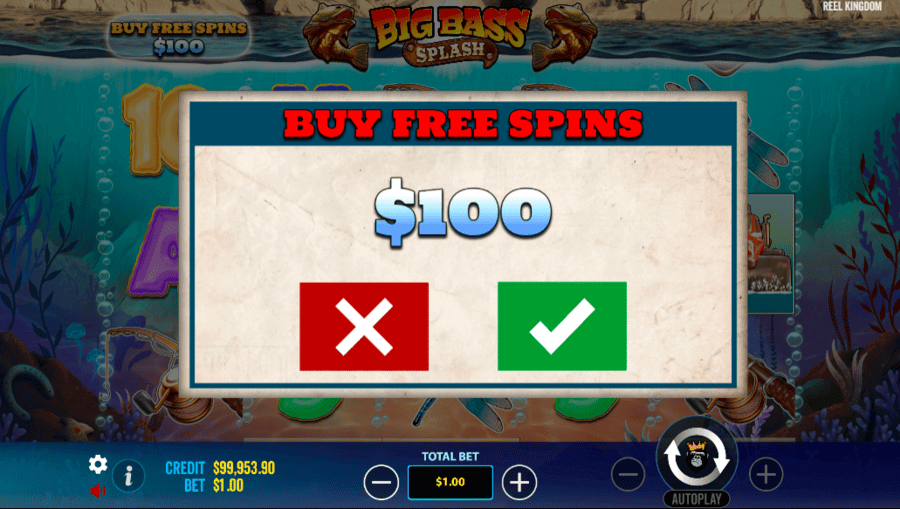 Big bass splash bonus buy 
