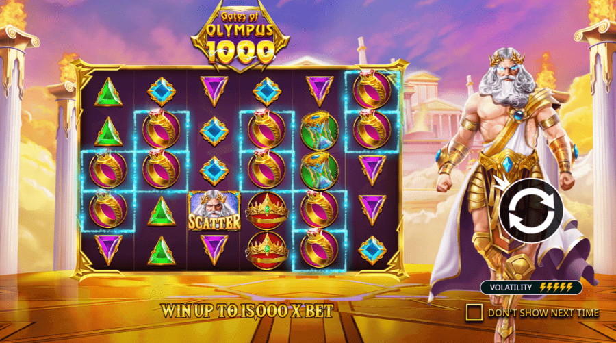 Gates of Olympus 1000 by Pragmatic Play slot review
