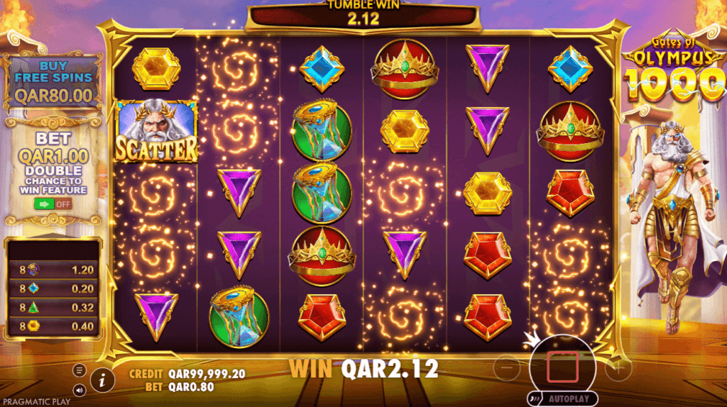 tumbles gates of olympus 1000 slot qatar casinos