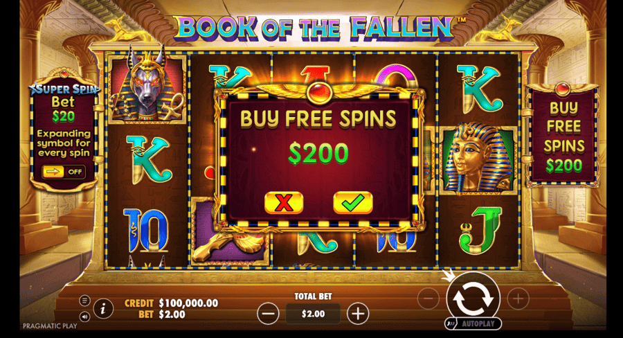 book of the fallen bonus buy