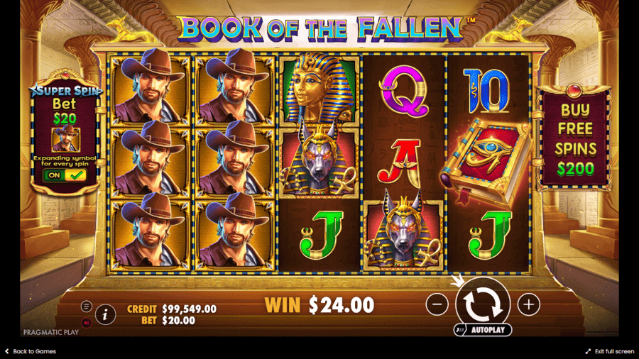 Book of the Fallen Graphics