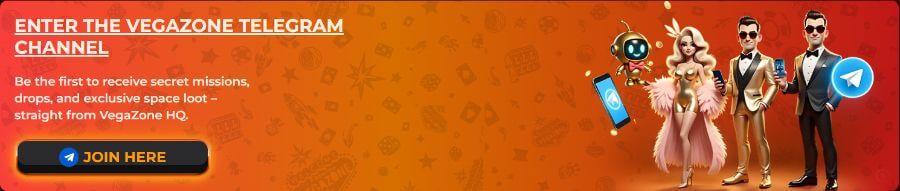 VegaZone casino telegram channel